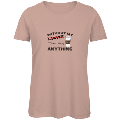 Premium Bio Damen T-Shirt coffee