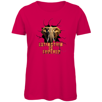 Premium Bio Damen T-Shirt elephant