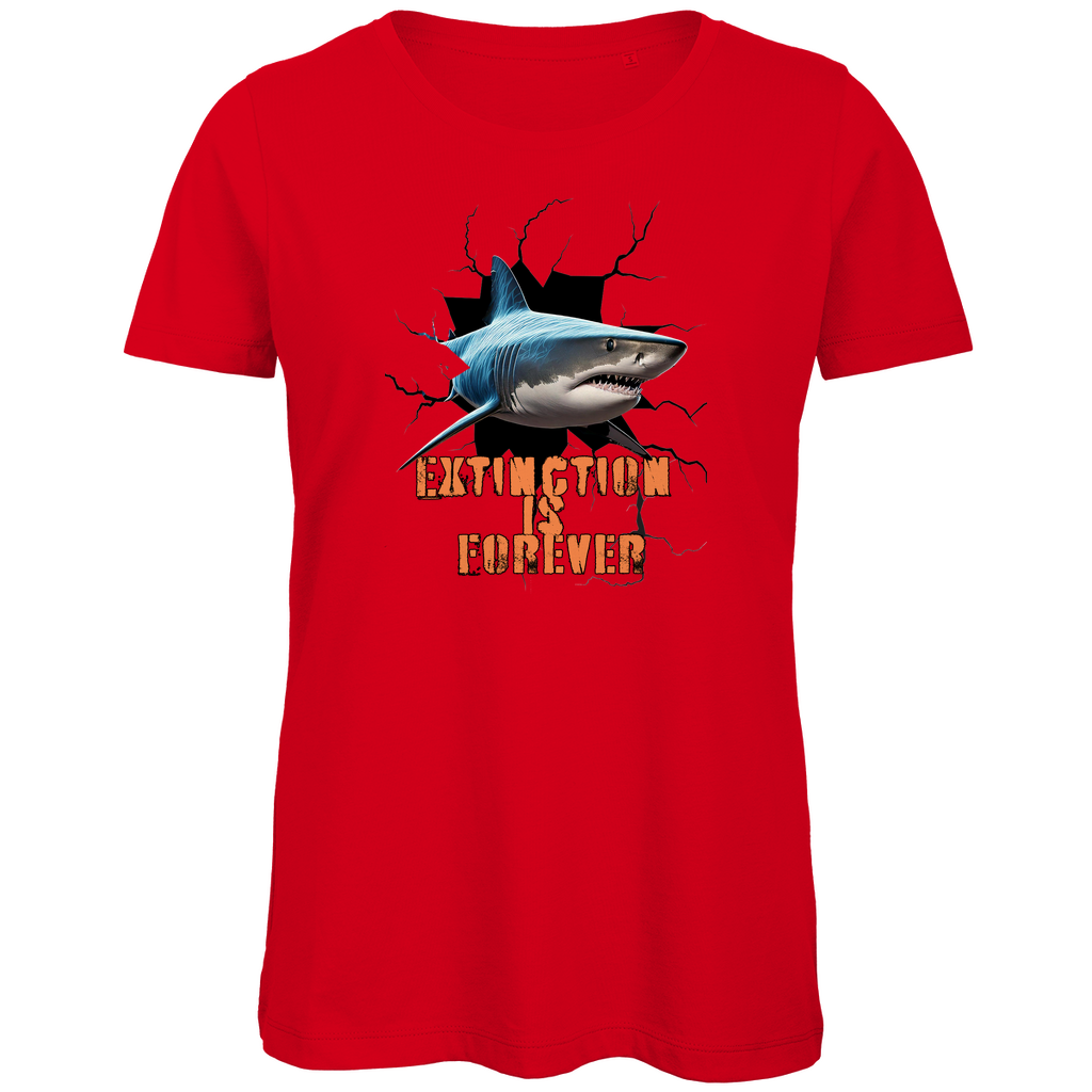 Premium Bio Damen T-Shirt shark