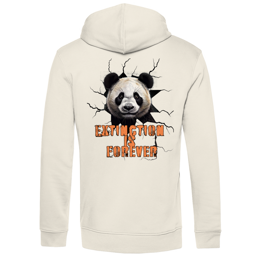 Bio Premium Herren Hoodie panda