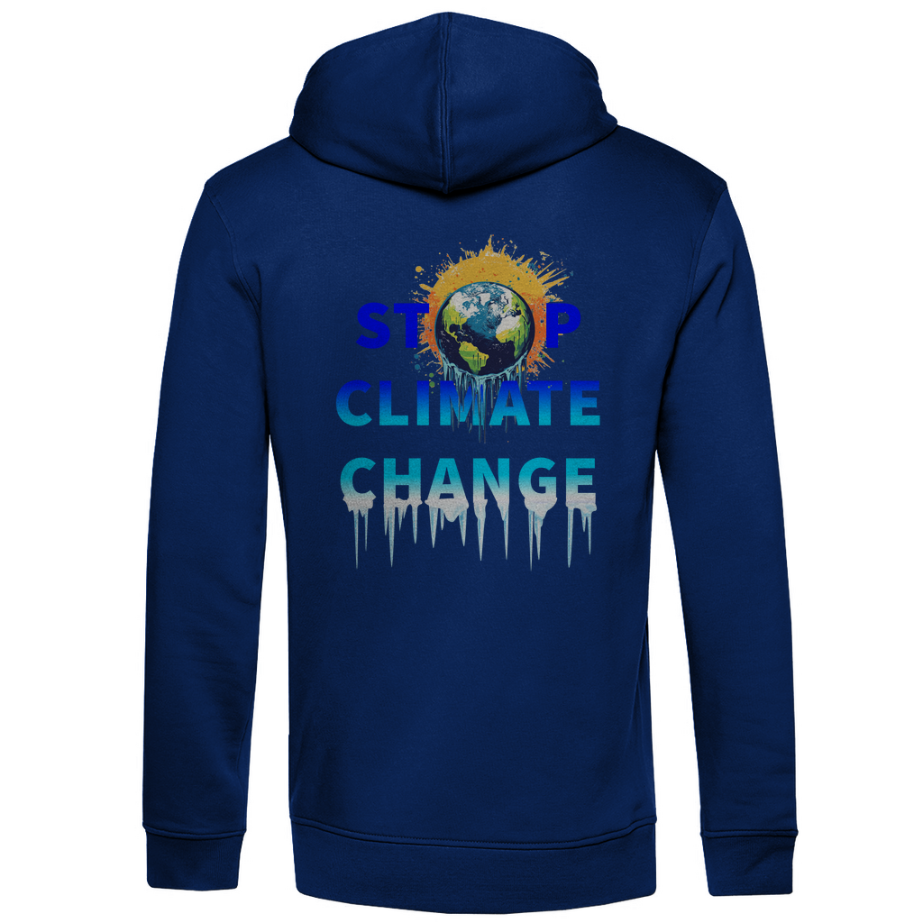 Bio Premium Herren Hoodie climate change