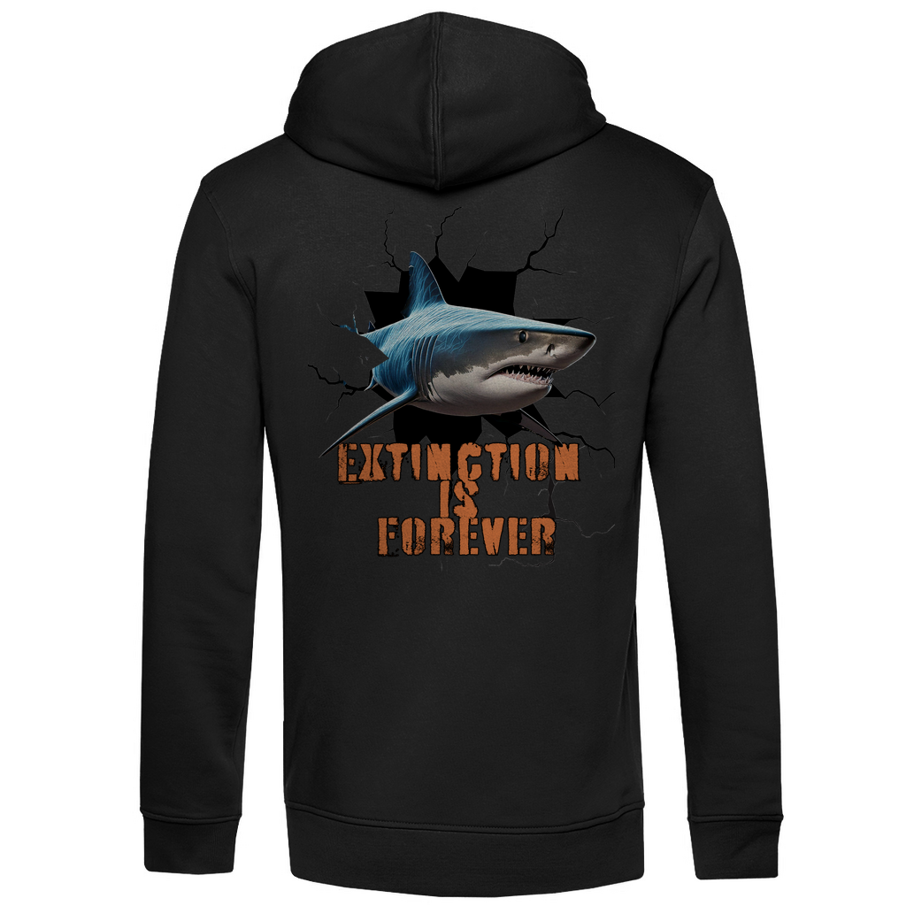 Bio Premium Herren Hoodie shark