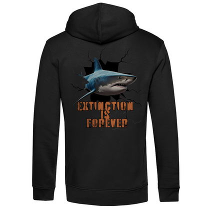 Bio Premium Herren Hoodie shark