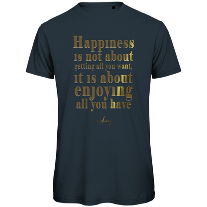 T-shirt bio premium homme bonheur