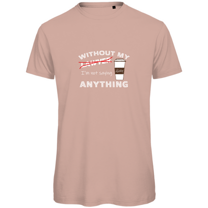 T-shirt homme bio premium café