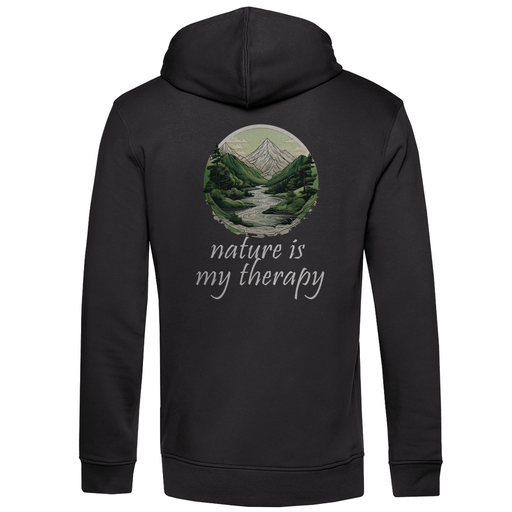 Bio Premium Herren Hoodie therapy