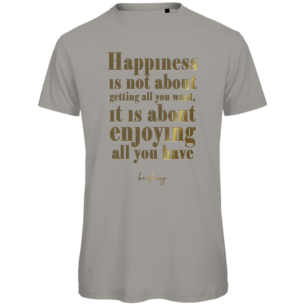 T-shirt bio premium homme bonheur