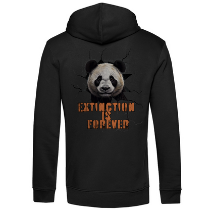 Bio Premium Herren Hoodie panda