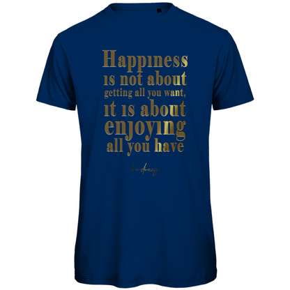 T-shirt bio premium homme bonheur