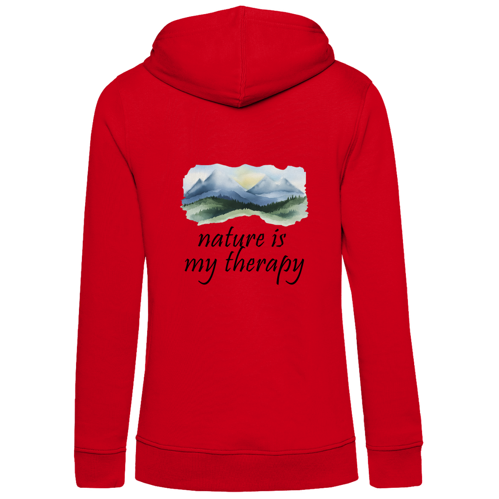 Bio Premium Damen Hoodie therapy