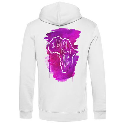 Bio Premium Herren Hoodie africa pink