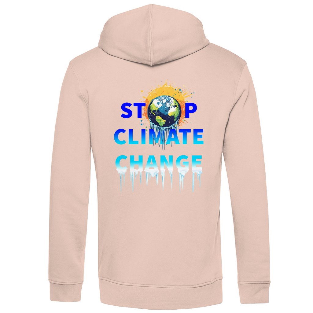 Bio Premium Herren Hoodie climate change