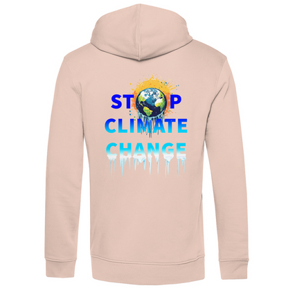 Bio Premium Herren Hoodie climate change