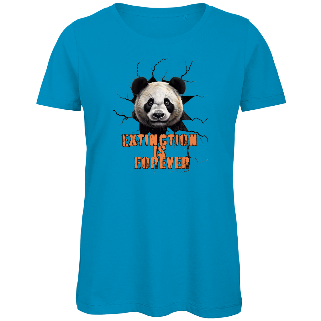 Premium Bio Damen T-Shirt panda