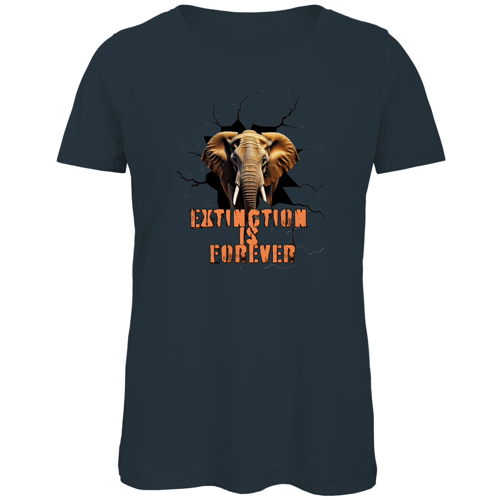 Premium Bio Damen T-Shirt elephant