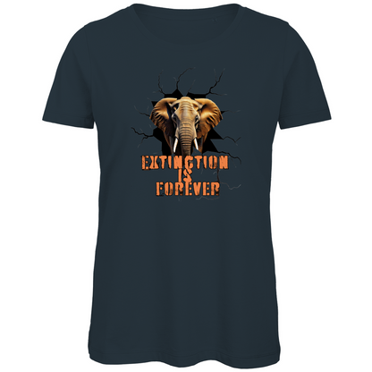 Premium Bio Damen T-Shirt elephant