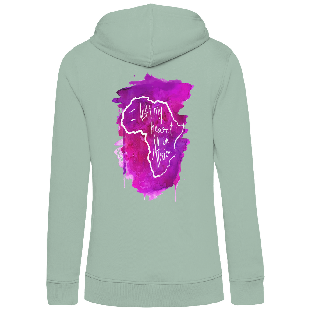 Bio Premium Damen Hoodie africa pink