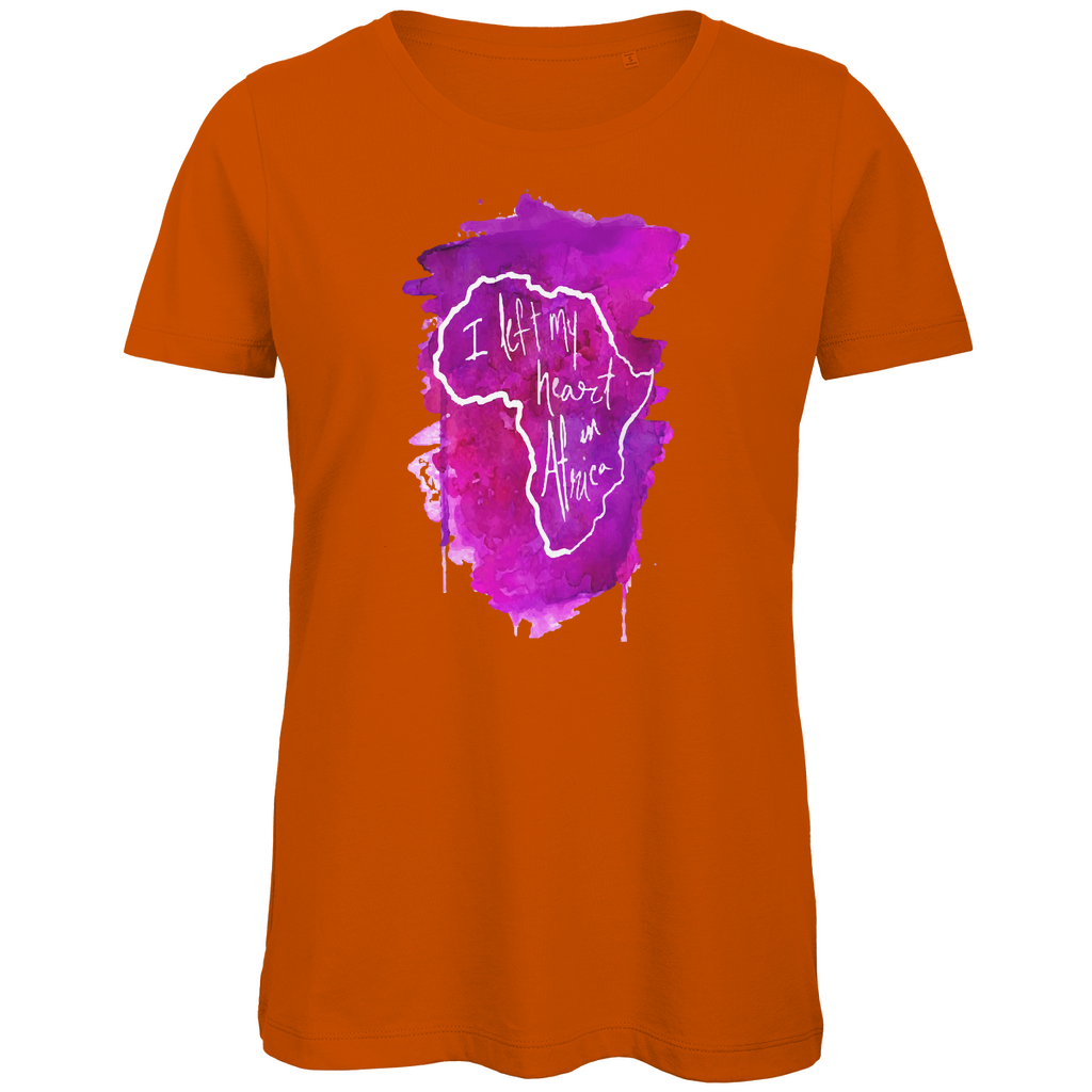 Premium Bio Damen T-Shirt africa pink