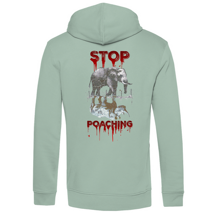 Bio Premium Herren Hoodie stop poaching
