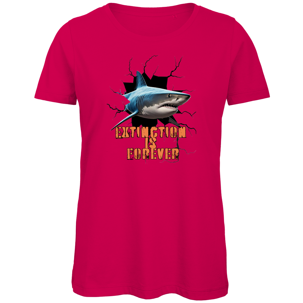 Premium Bio Damen T-Shirt shark