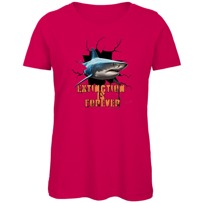Premium Bio Damen T-Shirt shark