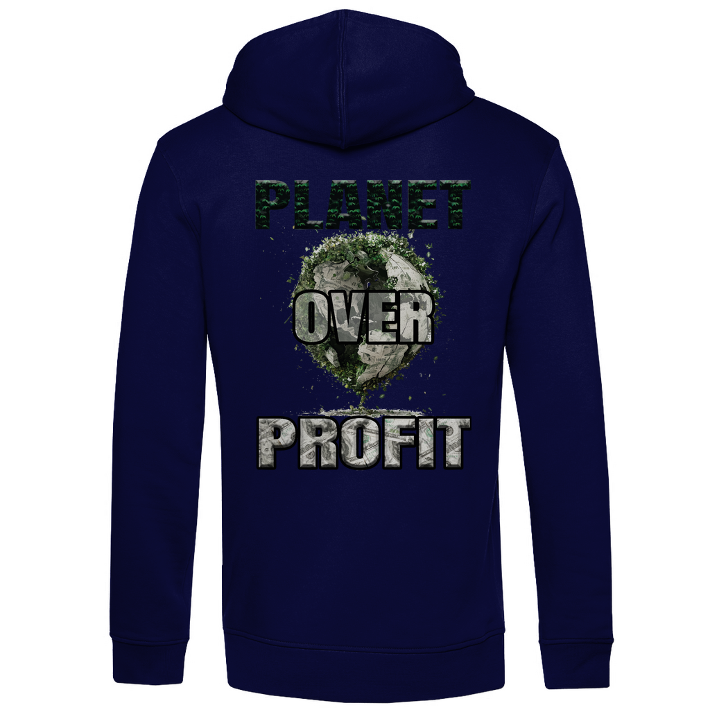 Bio Premium Herren Hoodie planet over profit