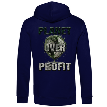 Bio Premium Herren Hoodie planet over profit