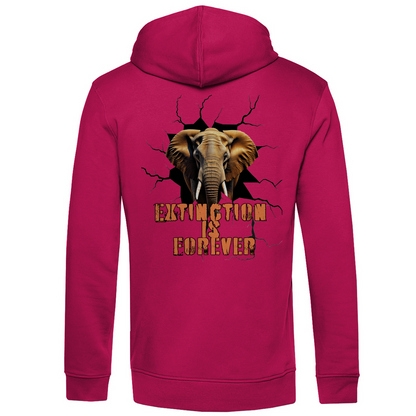 Bio Premium Herren Hoodie elephant