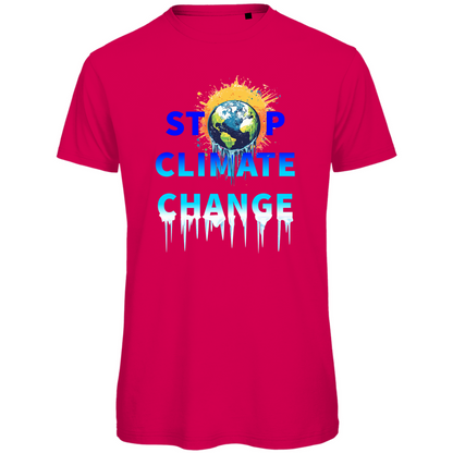T-shirt bio premium homme changement climatique