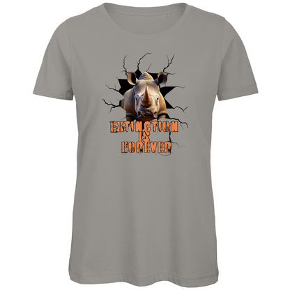 Premium Bio Damen T-Shirt rhino