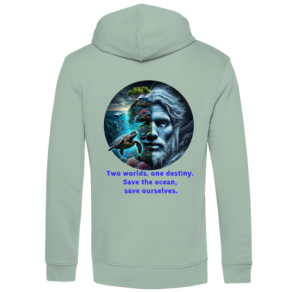 Bio Premium Herren Hoodie ocean