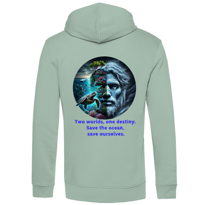 Bio Premium Herren Hoodie ocean