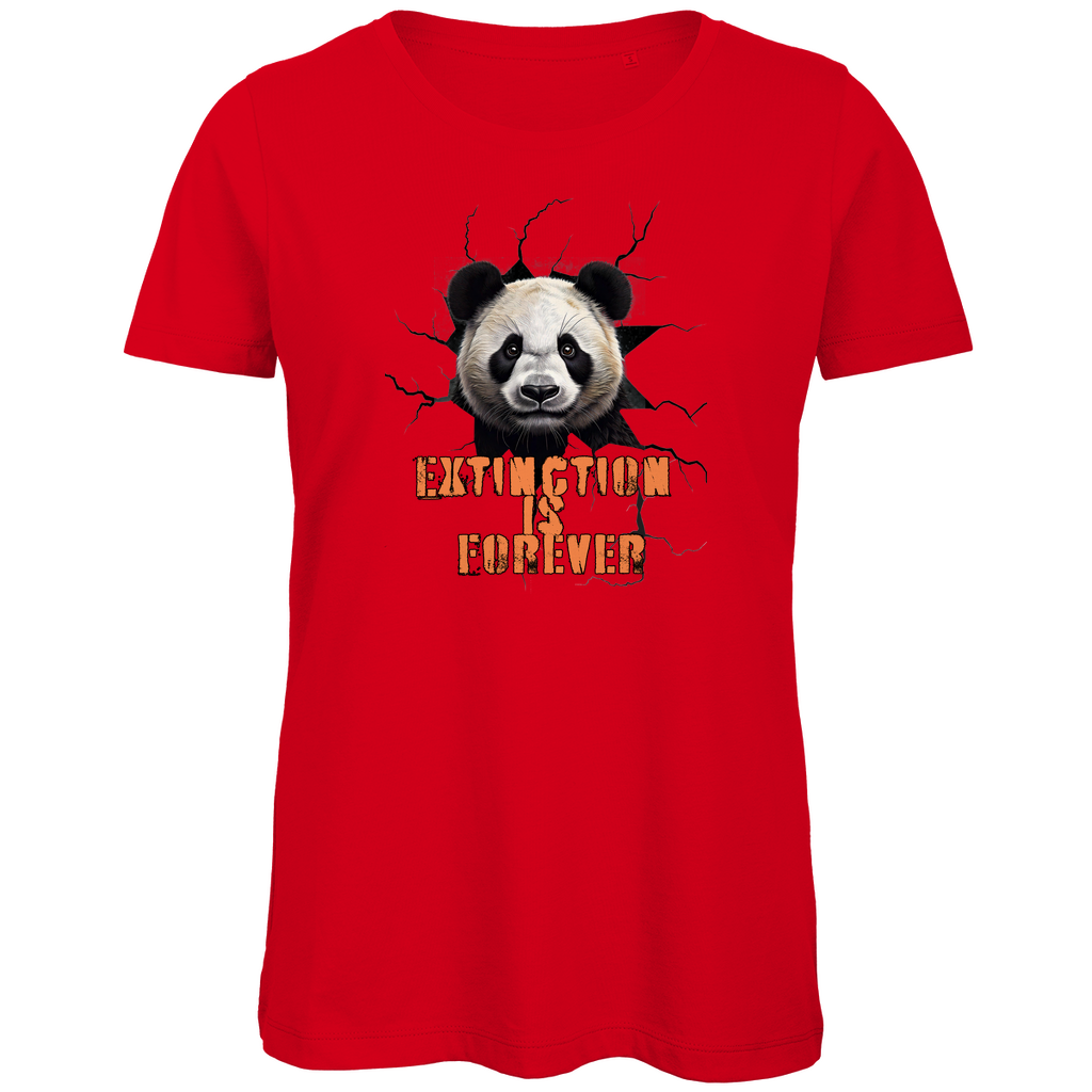 Premium Bio Damen T-Shirt panda