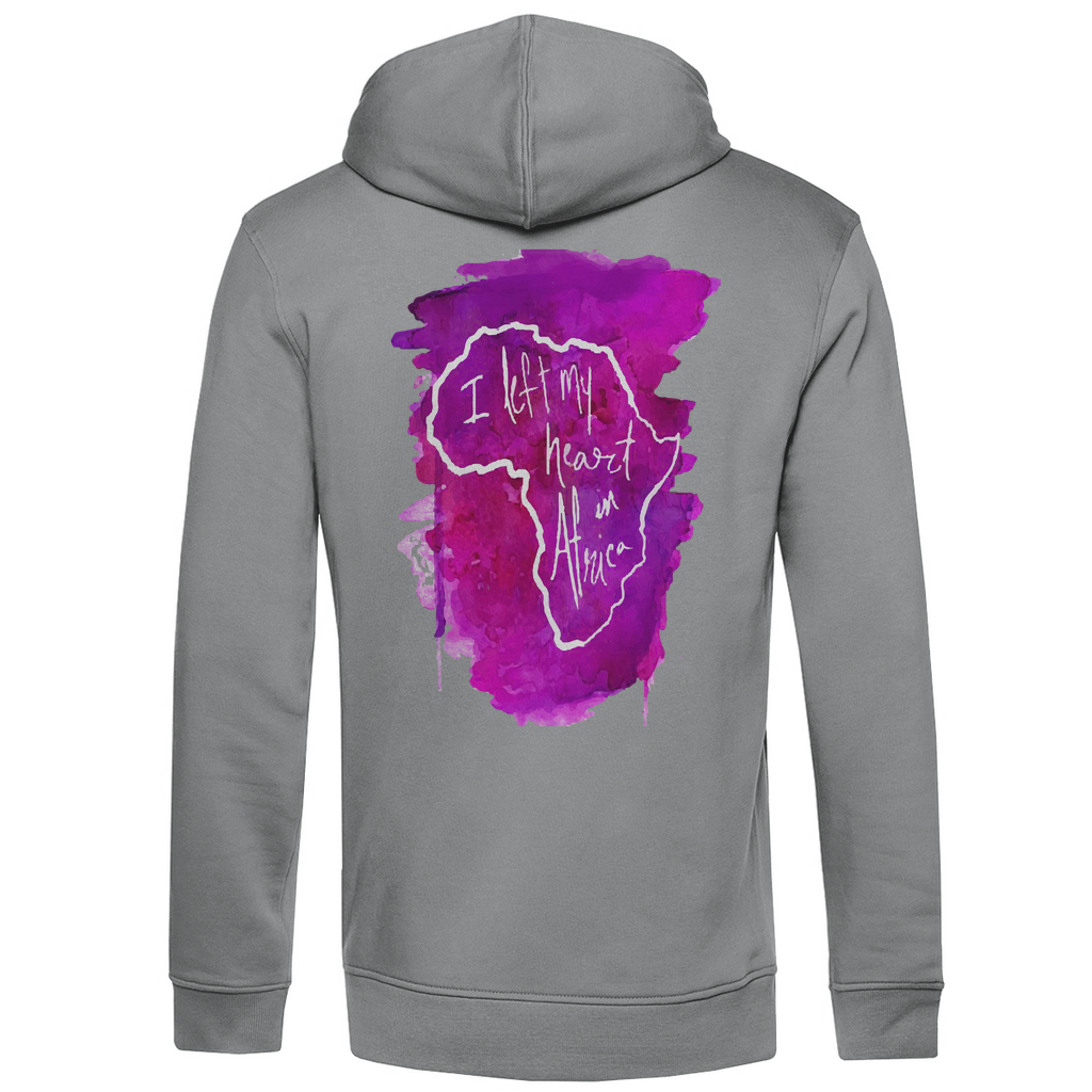 Bio Premium Herren Hoodie africa pink