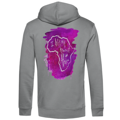 Bio Premium Herren Hoodie africa pink
