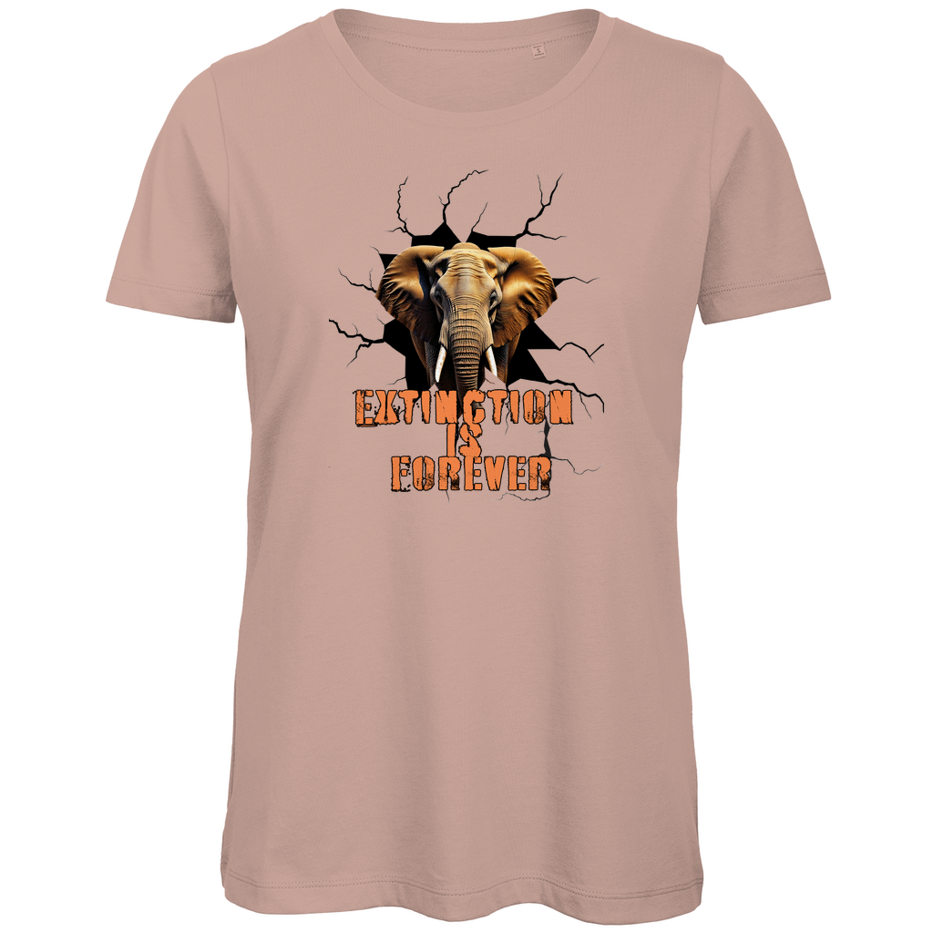 Premium Bio Damen T-Shirt elephant