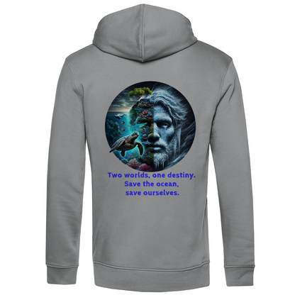 Bio Premium Herren Hoodie ocean