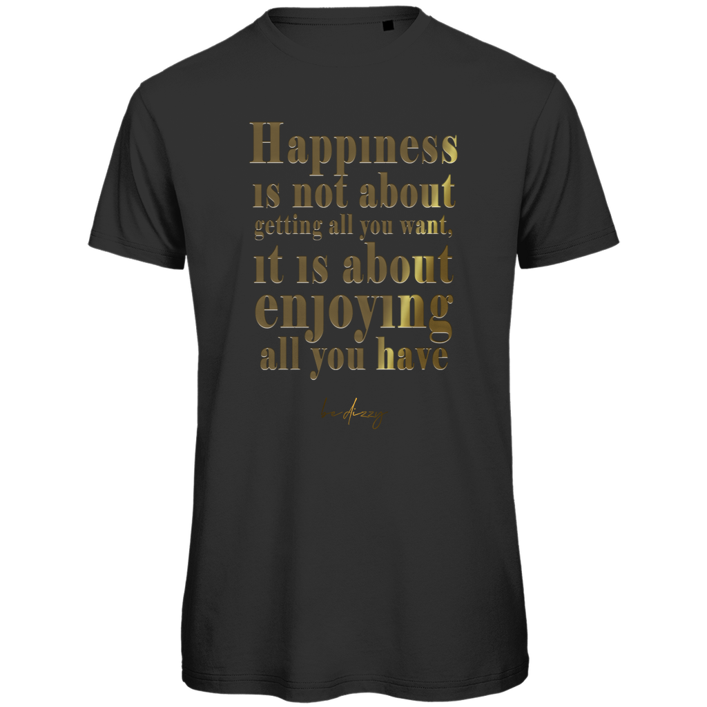 T-shirt bio premium homme bonheur