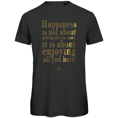 T-shirt bio premium homme bonheur