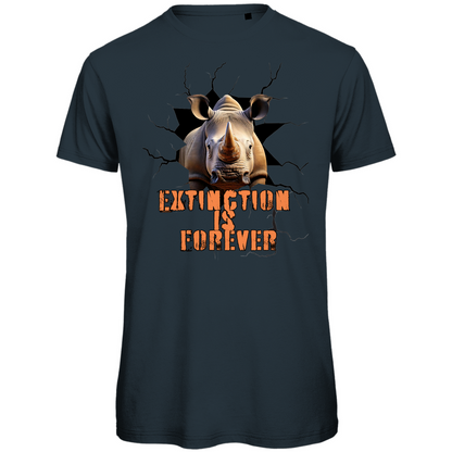 Premium organic men's T-shirt rhino