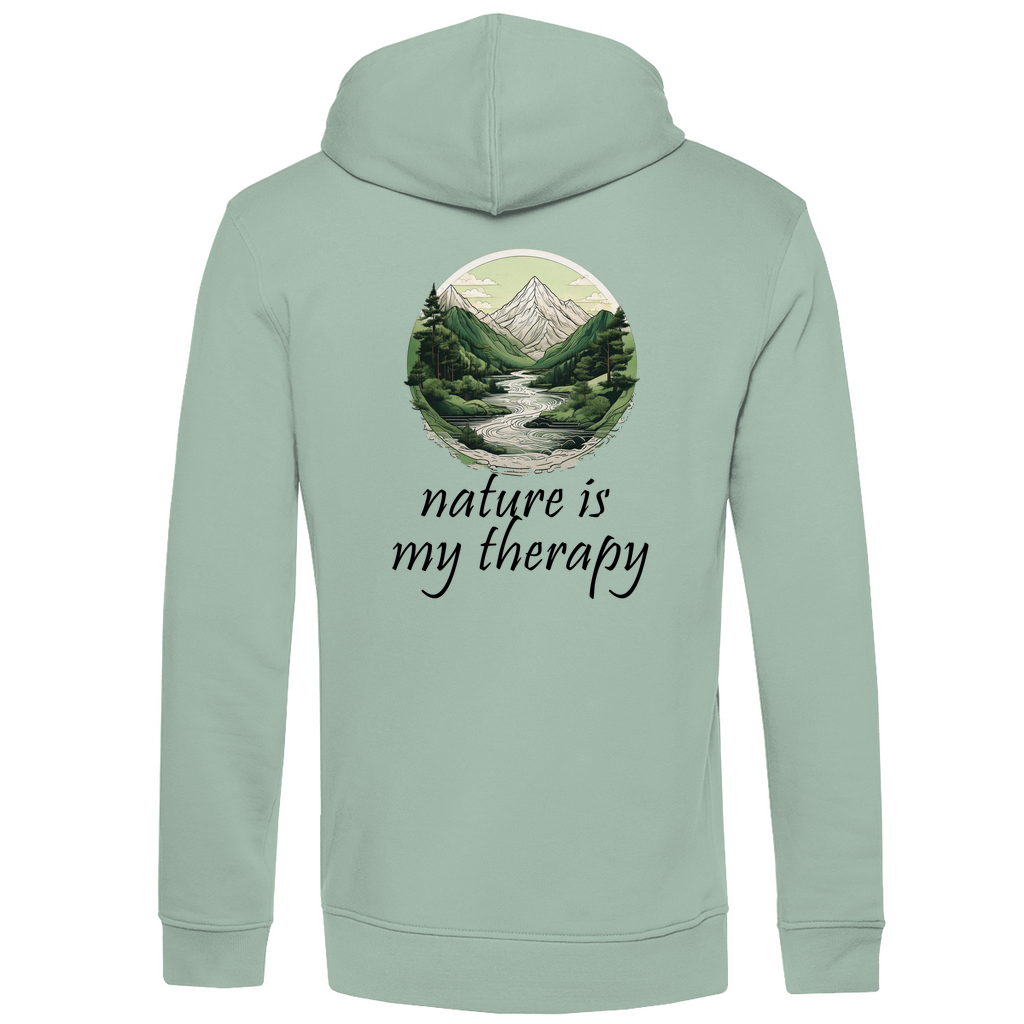 Bio Premium Herren Hoodie therapy