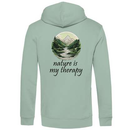 Bio Premium Herren Hoodie therapy