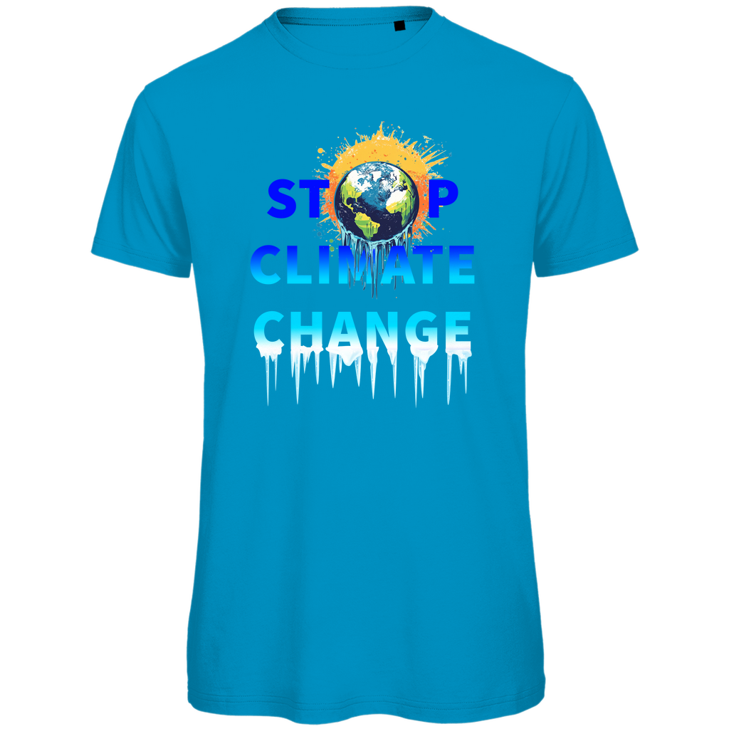 T-shirt bio premium homme changement climatique
