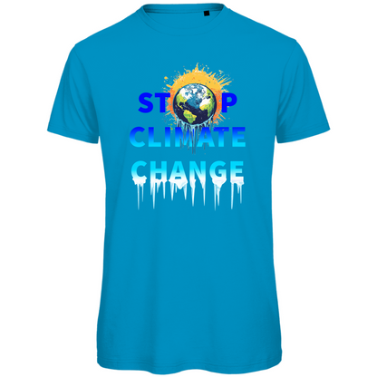 T-shirt bio premium homme changement climatique
