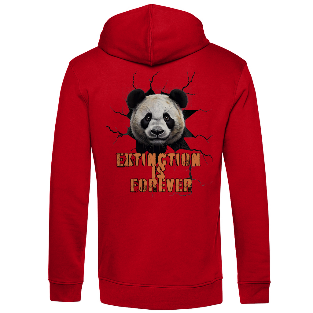 Bio Premium Herren Hoodie panda