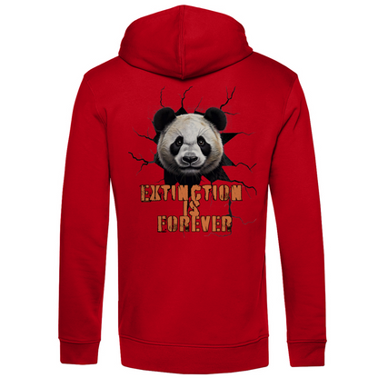 Bio Premium Herren Hoodie panda