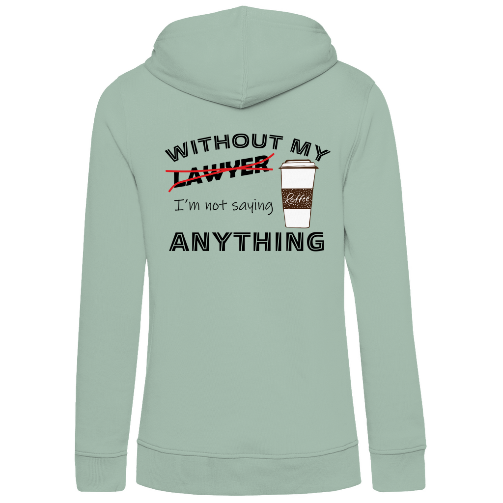 Bio Premium Damen Hoodie coffee