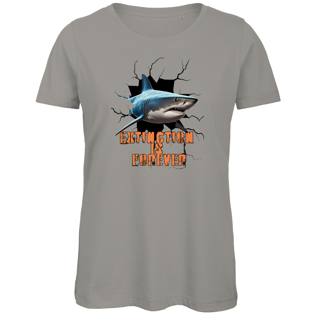 Premium Bio Damen T-Shirt shark