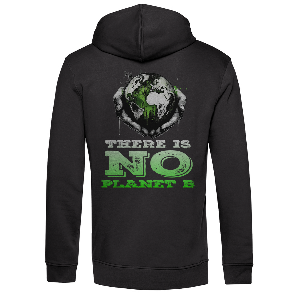 Bio Premium Herren Hoodie no planet b