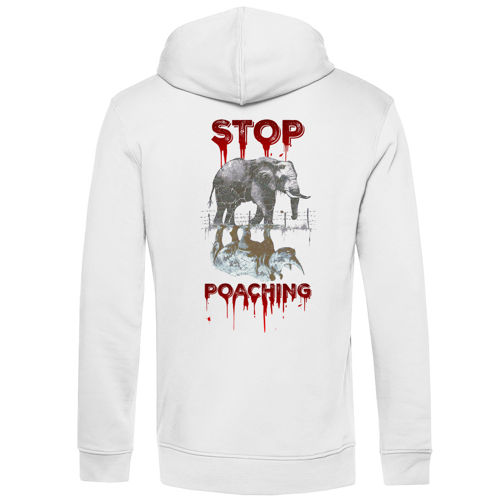 Bio Premium Herren Hoodie stop poaching